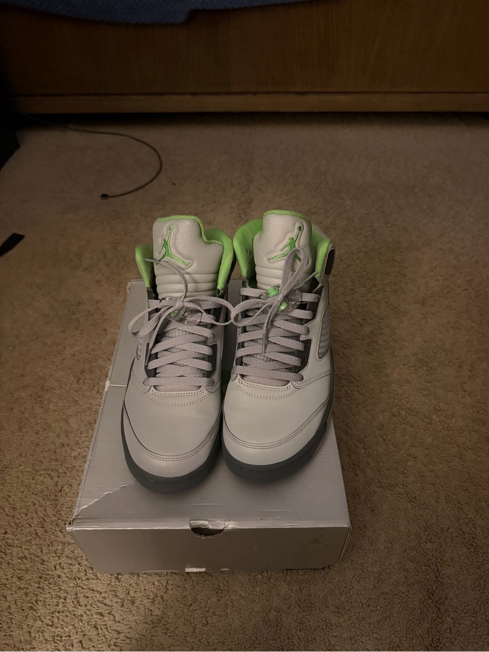 Jordan 5 Lime Green